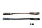 SIE EQUESTRIAN Sattelanfassriemen Balancing-Sattelgurte aus gerolltem Leder, Schwarz