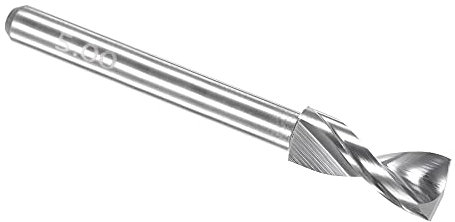sourcing map PCB Drill Bits 5mm Tungsten Carbide Spiral Flute Jewelry CNC Engraving Print Circuit Board Micro Drill Bits 1/8 Shank