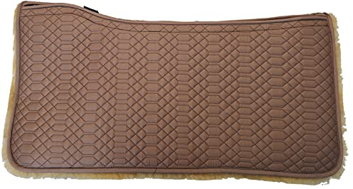 Engel Reitsport | Lammfell Korrektur Westernpad WPAD1AP-CAM-CAM Square aufpolsterbar Camel/Camel Universal