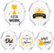 Janmercy Mini-Trophäen aus Acryl, 5 Stile, Dankeschön-Plakette für Anerkennung, Kollegen, Haushälter, Lehrer, Krankenschwester, Büro, Team, Hauswirtschaftswoche, 10 Stück