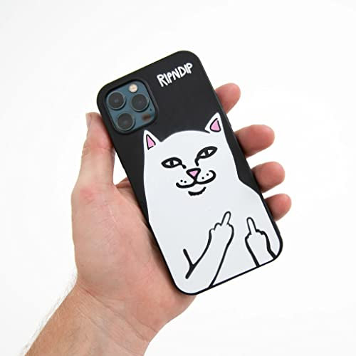 RIPNDIP Lord Nermal Handyhülle, kompatibel mit iPhone (Schwarz)