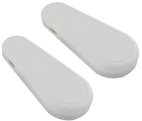 ZZLZX Kordelgewicht, 2 Stück, Kunststoffschnur, Gewicht 50 g, Ersatz für Rollo, weiße Schnur, vertikale Jalousienkette, Schnur, Gewicht für Raffrollos, Ketten und Vorhangschnüre