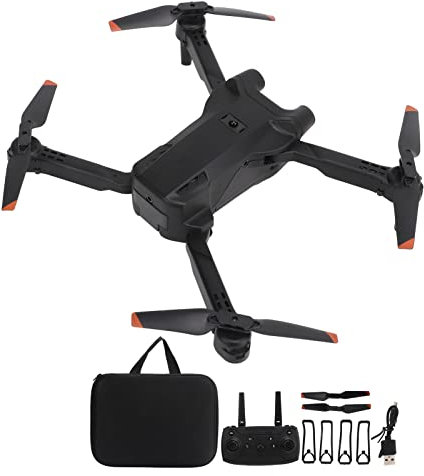 Huairdum Drone con Videocamera 4K HD, Funzione WiFi Mini Drone RC H63 per Fotografia all'aperto