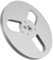 Leere Bandspule 7 Zoll 1/4, Aluminium Aufwickelspule, Universelle Offene Rolle mit 3 Löchern, Tonband Leerspule für Audioband (Silber)
