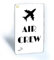 Tap and Share™ Smart Gepäckanhänger | NFC & QR Code Gepäckanhänger mit Smart Passive Tracking 'Air Crew' | 2 Stück | Schwarz & W