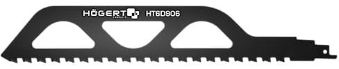 Högert Technik - Reciprocating Saw Blade for Reciprocating Saw 305 mm, for Aerated Concrete Blocks - for Cutting Bricks, Aerated Concrete, Suporex, Cement Panels