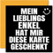 Stuff4 Lustige Geburtstagskarten für Oma Opa Männer Frauen - Mein Lieblings - Glückwunschkarte zum Geburtstag für Oma Opa Großeltern vom Enkel 145 mm x 145 mm Witzige Humor-Bday-Grußkarten