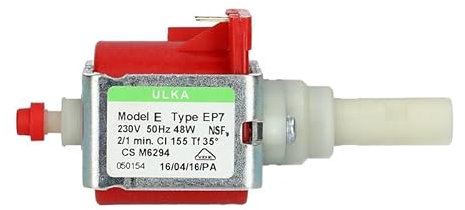 LUTH Premium Profi Parts Pumpe kompatibel mit Ulka Ep7 48w 230v kompatibel mit Philips kompatibel mit Saeco 841555650 für Kaffeemaschine