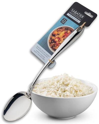 Taylors Eye Witness Sabatier Professioneller Servierlöffel aus Metall, hochglanzpolierter Edelstahl, für Brei, Salate und Desserts Robuste Konstruktion, spülmaschinenfest