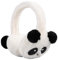 XIAOHAWANG Cache-Oreilles Moelleux Pliable en Peluche pour Femme et Garçon - D'Hiver pour Temps Froid, Panda, Taille Unique
