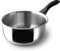 Lacor - 31318 - Casseruola diritta Garinox, acciaio inox, beccuccio, manico ergonomico in bachelite, 2 litri, adatto all'induzione, non adatto al forno, lavabile in lavastoviglie, ø18cm