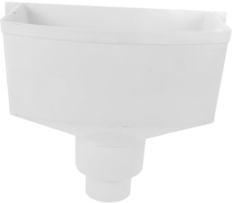 Gadpiparty Raccord De Tuyau De Gouttière Pvc 110x75 Mm Pièces De Gouttière Certifié Étanchéité Garantie, Résistant Aux Chocs Adaptateur De Descente Pluviale Protection Drainage Toiture