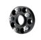 Auto Spurverbreiterung Für E46 E60 E90 F10 F30 1 Stück Glut Spurverbreiterungen 5x120 CB 72,6mm M14x1.5 Hub Adapter Reifen Zubehör Auto-Rad-Distanzscheiben(Black 25mm)