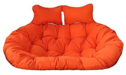Hängematte, Schaukel, Doppelei-Stuhl für den Außenbereich, mit waschbarem Luxus-Loveseat, Hängestühle für den Garten