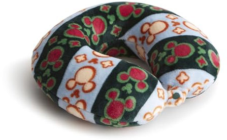 Vera Bradley Women's Disney Fleece Travel Neck Pillow, Mickey Mouse Kaleidoscope Multi, One Size
