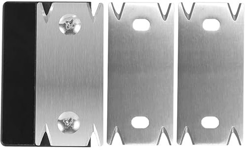HAOBIN Cortador de banda de borde de madera Recortador de borde de carpintería con 2 cuchillas de repuesto Herramienta de desbarbado para madera PVC ABS cortador de cantos canteadora