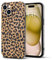 Teageo for Amber Leopard Print Case for iPhone 13, Slim Fashion Shockproof Protective Cover with Camera Protection Stylish Girls Women Case for iPhone 13, Classic Leopard Print