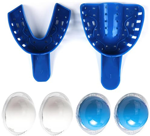 Home Tooth Imprint Set, Plaster Dental Cast Set, Includes Top, Lower Impression Spoon, Moulding Compound