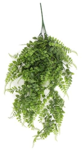 Leaf Artificial Hanging Plants Fire Resistant UV Resistant