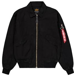 ALPHA INDUSTRIES Herren Cwu-36/P Canvas Light Bomberjacke (1er Pack)