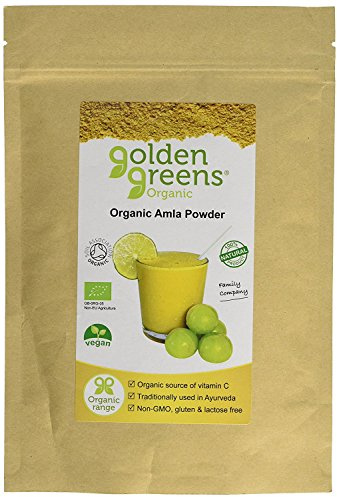 GOLDEN GREENS ORGANIC Organic Amla Fruit Powder 200g (PACK OF 1)