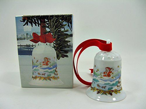 Ochs Schwetzingen - Weihnachtsglocke Fjordland von 1986 (7) aus Glas, Traditionell, Hängend, für Weihnachten