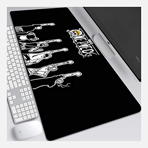 Tapis De Souris Onepiece 900X400Mm, Tapis De Souris Gaming avec Base Épaisse Et Précise, pour Ordinateur Portable, Pc,