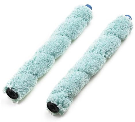 Chuancheng 2 x Hauptrollenbürste für iLife W400 Medion MD 18379/18999 ILIFE W450 Staubsauger , Effiziente Reinigung - Blue, Turquoise