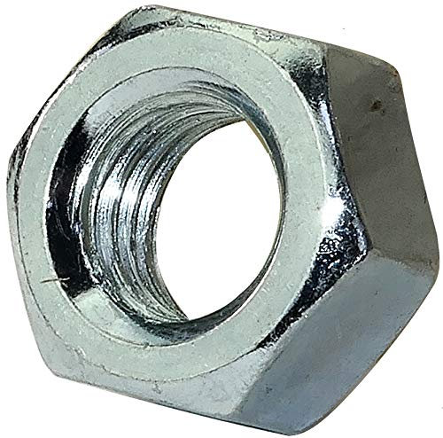 AERZETIX - C45716 - Satz von 50 Sechskantmuttern 6 seiten - metallteile spannen montage - aus verzinktem stahl - gewinde M12 metrisch weiblich - heimwerker - farbe silber
