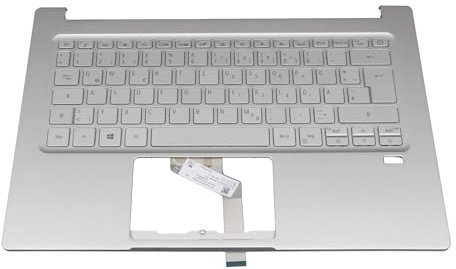 acer Swift 3 (SF314-42) original Tastatur inkl. Topcase DE (deutsch) Silber/Silber mit Backlight