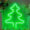 Weihnachtsbaum Leuchtreklame LED Weihnachtsbaum Neonlicht Schild Neon Light Wandleuchte Zeichen Innen Batterie or USB Betriebene Dekorative Neonlicht für Geburtstage Partys