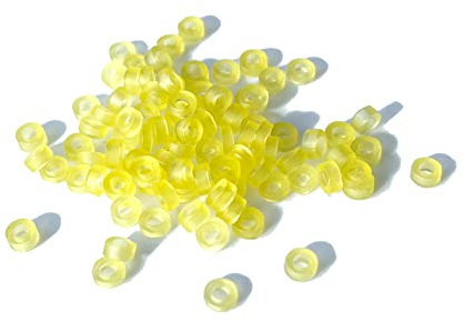 anglerholics Pellet Bait Bands 100pcs Elastic For Carp Coarse Fishing Tackle 2mm / 4mm / 6mm