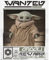 Pyramid Poster Star Wars The Mandalorian Grogu Wanted 40x50cm
