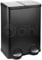 Dihl 60L Stainless Steel Pedal Bin with Dual 30L Removable Buckets and Soft-Close Lids, Black, Double Twin Recycle Bin, 60 Litre Capacity
