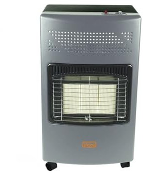 STUFA A GAS 3 MATTONI INFRAROSSI 71426 GRIGIO VINCO ANTIRIBALTAMENTO