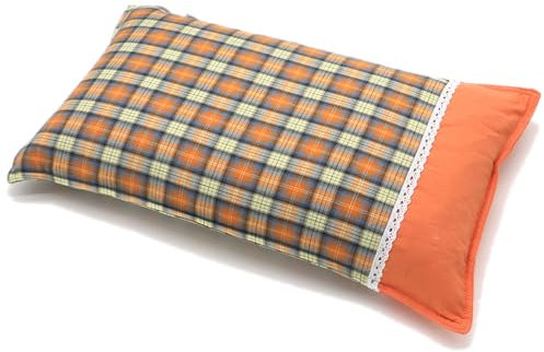 Edomi Seitliches Schlafkissen, Buchweizen, dünnes Kissen, weiches Kissen für Rückenschmerzen, verstellbarer Loft, atmungsaktiv, kühler Schlaf, abnehmbarer Bezug, Nacken- und Schulterstütze (50,8 x