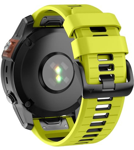 U-LIMVE Armband für Garmin Fenix 6/7/5/Epix Pro 47mm, QuickFit 22mm Silikon Ersatzarmband für Forerunner 965/955/945/935