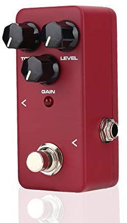 Chorus-Pedal, Gitarrenpedal Gitarren-Verzerrungspedal KOKKO FDS-2 Mini-Verzerrungseffektpedal aus Aluminiumlegierung, 6,35-mm-Klinkenstecker für Gitarren