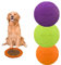 suaywo 3 Stück 15cm Frisbee Hund Kautschuk Hundespielzeug Frisbee Hundefrisbee Bissfest Hundefrisbee, für Hundetraining, Fangen, Spielen, Werfen (Orange + Grün + Lila)