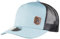SABBOT Ezra Herren Snapback Cap, Damen Basecap, Outdoor Cap, Kappe mit Baumwolle und Elastan, Kappe, Modernes Design, Verstellbar, Atmungsaktives Netz (Türkis)