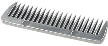 Generic Pferdekamm, Mähnen- und Schweifkamm für Pferde, zum Entfernen von Verfilzungen und Knoten, Aluminium-Pferdepflegekamm, Entfilzungswerkzeug für