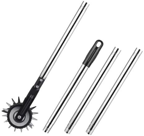 FUNOMOCYA 1 Juego cortacésped Lawn Mower Podadora césped Manual roçadeira Accesorios metálicos para césped bordeadora de Metal de Repuesto para Recortadora Caucho.