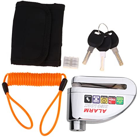 BCOATH 1 Set Anti Theft Lock Anti Lock for Scooter Mountain Bike Lock Scooter Eléctrico Security Lock Bicycles Disc Lock Kick Scooters Lock Reminder Cable Scooter Disc Lock Scooter Car