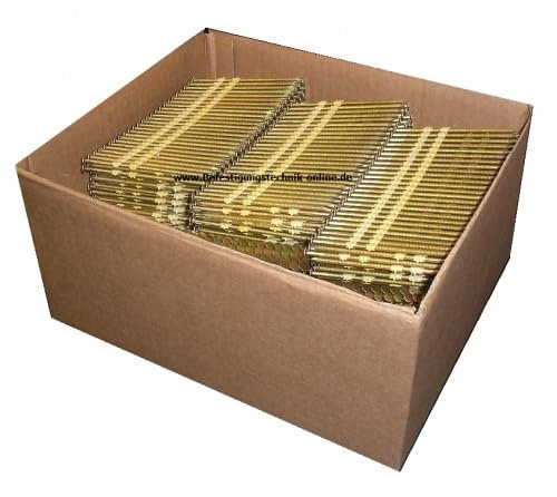 BETEON24 20° Streifennägel 3,1x90mm glatt verzinkt passend für Nagler Bostitch Prebena Paslode KMR BeA 3,0M H