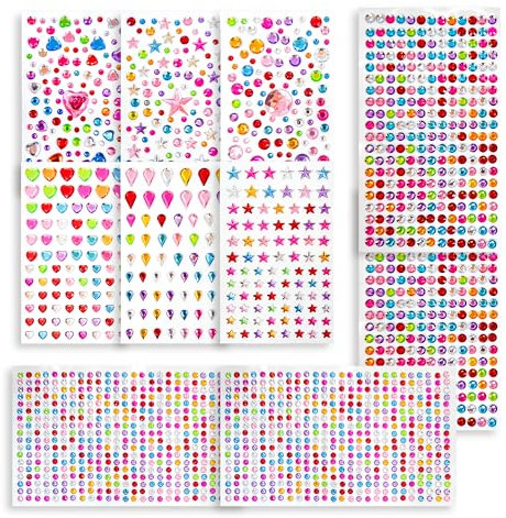 2054 piezas brillantes para la cara,pegatinas cara,brillos para la cara,pegatinas cara brillantes festival,pegatinas brillantes