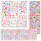 2054 piezas brillantes para la cara，pegatinas cara，brillos para la cara，pegatinas cara brillantes festival，pegatinas brillantes