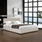 Corium Polsterbett Juva Bettgestell mit aufklappbarem Lattenrost Bettrahmen Cord Schlafzimmer 140x200 cm Beige