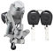 Anlseiod Heckklappe Türschloss Zylinder für Golf 3/4 Caddy Polo Lupo Seat Arosa 1J6827297G Schließzylinder Kofferraum Schloss 1J6827297C 1J6827297D