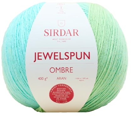 Sirdar, Jewelspun Ombre - Citrus Sky, 400g