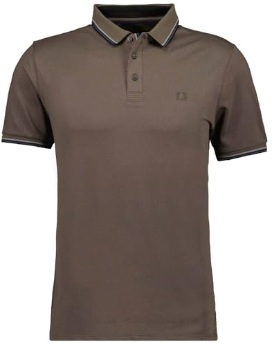 RAGMAN Herren Piqué-Polo Keep Dry, modern fit Mokka-835, XL